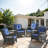 Schutt 8 - Pieces Rattan Multiple Chairs Seating Group with Cushions and Side Table-95992332-95992331