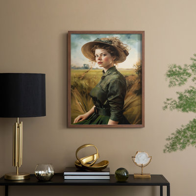 Reproduction encadrée WOMEN Series DCCCLxx - bois massif