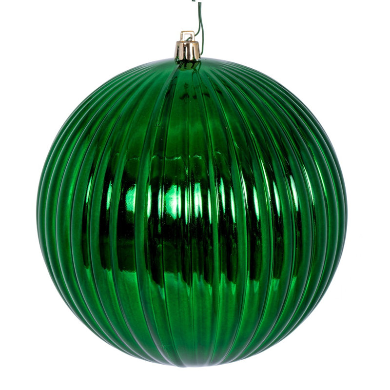 Ensemble de 4 boules de Noël Chistmas, Vert