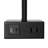 Rogozen 18" Metal Table Lamp Set with USB Type-C Ports and Built-in Outlet-1410593373