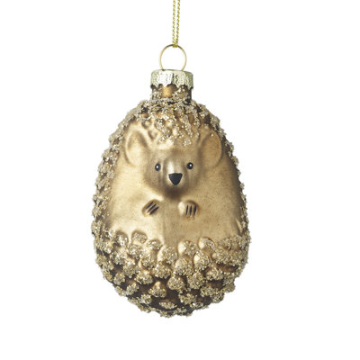 8cm Glass Animals Hanging Figurine Ornament