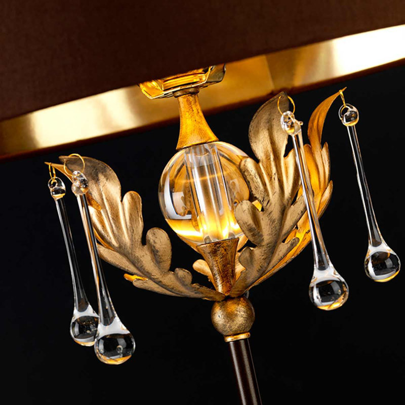 Ballsallagh Metal Table Lamp, Bronze / Gold