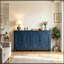 Buffet avec 4 portes courbées décoratives-132944567