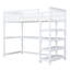 Lit mezzanine avec tablettes Torresdale par Harriet Bee-1902656131