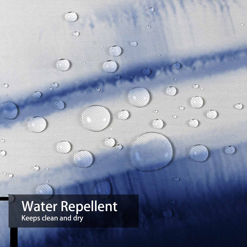 Rideau de douche transparent transparent, rideaux de douche pour la salle de bain avec 12 crochets, 72" L x 72" W
