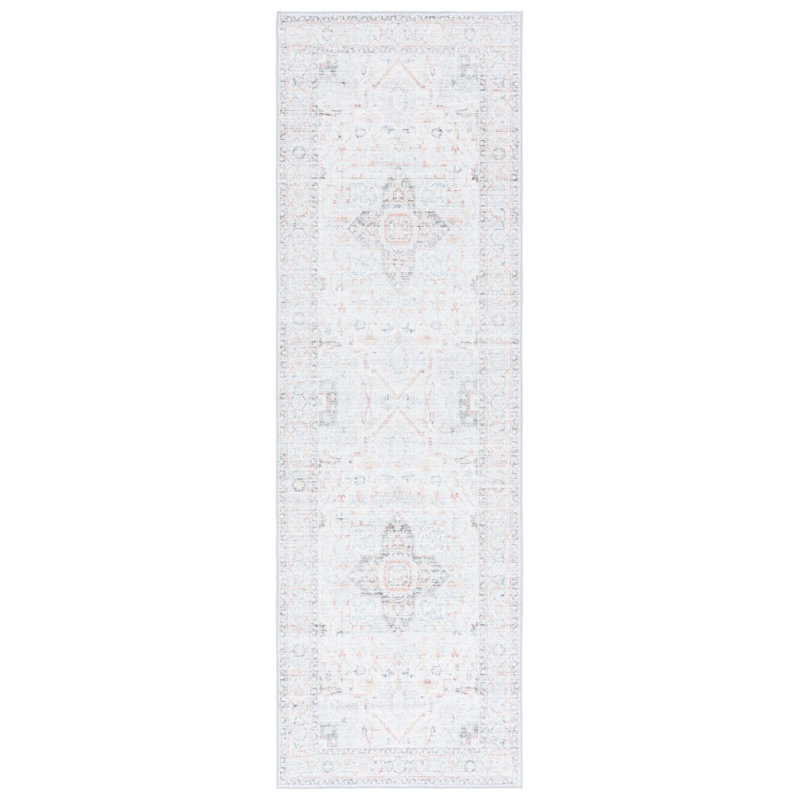 Rosezina Performance Machine Washable Oriental Rug, Runner 2'6" x 8'