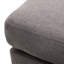 Repose-pieds rembourré, gris-900110070