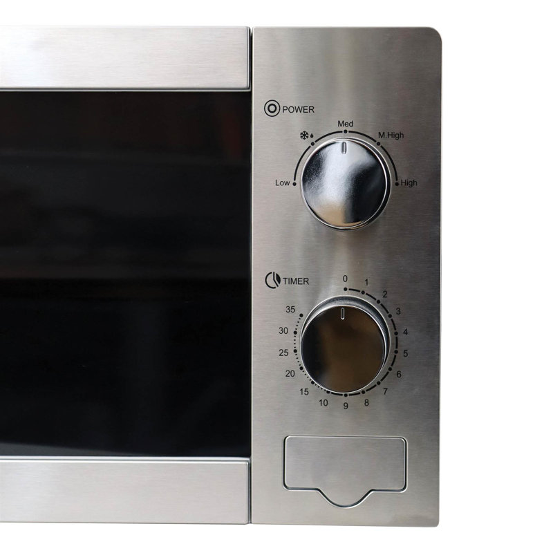 Igenix 20L 800W Manual Microwave Stainless Steel