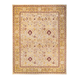 Classic One-of-a-Kind 9'4" X 12' Hand Knotted Area Rug
