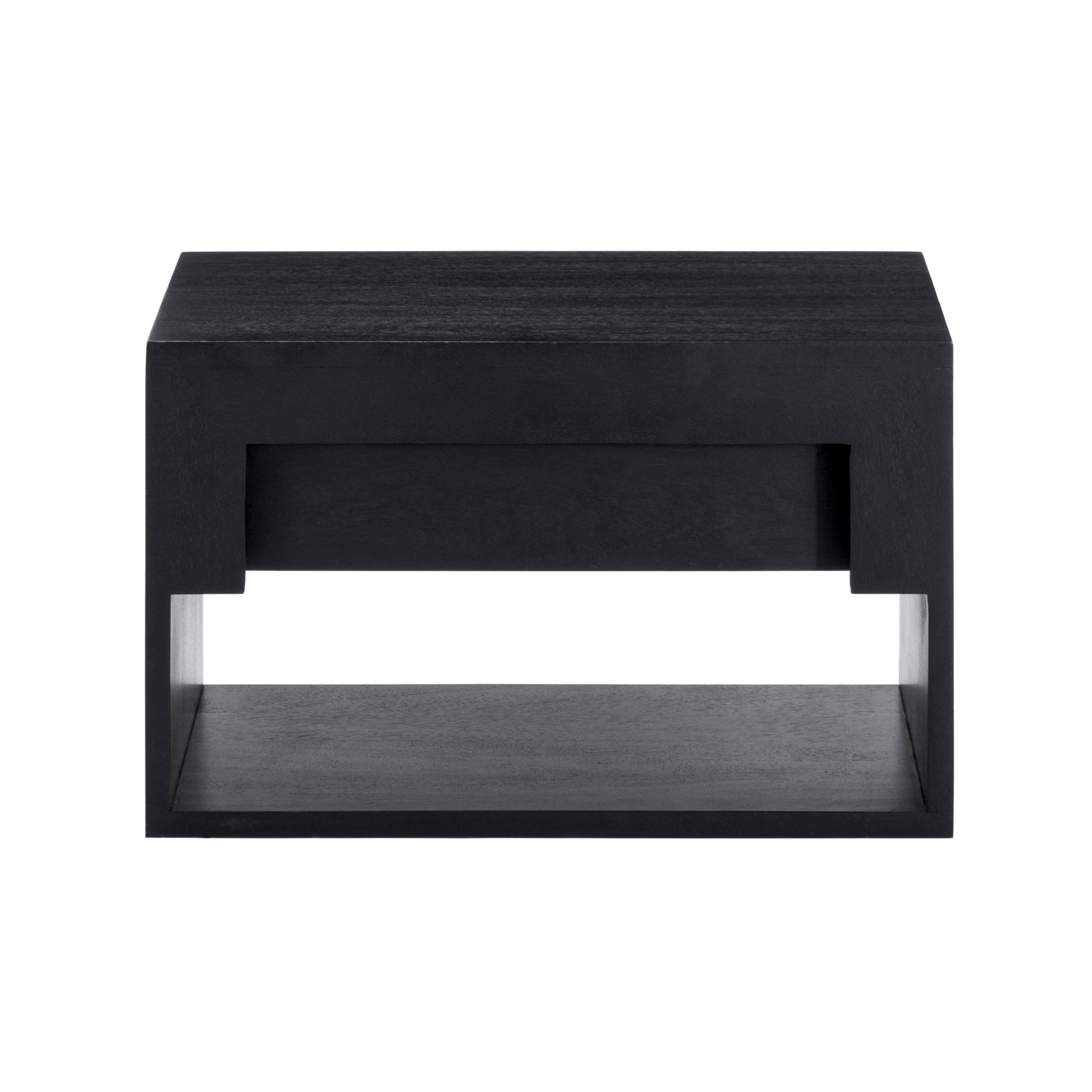 Reni Mango Nightstand, Black