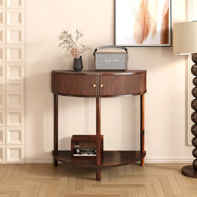 Console Louie avec 2 portes et tablette inférieure Louie