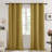 Grommet Top Thermal Insulated Room Darkening Window Curtain Panels (Set of 2)-102058990-102058987