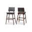 Ensemble de 2 tabourets de bar en bois Goggins Dublin-1609392289