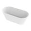 67'' x 32'' Freestanding Soaking Acrylic Bathtub