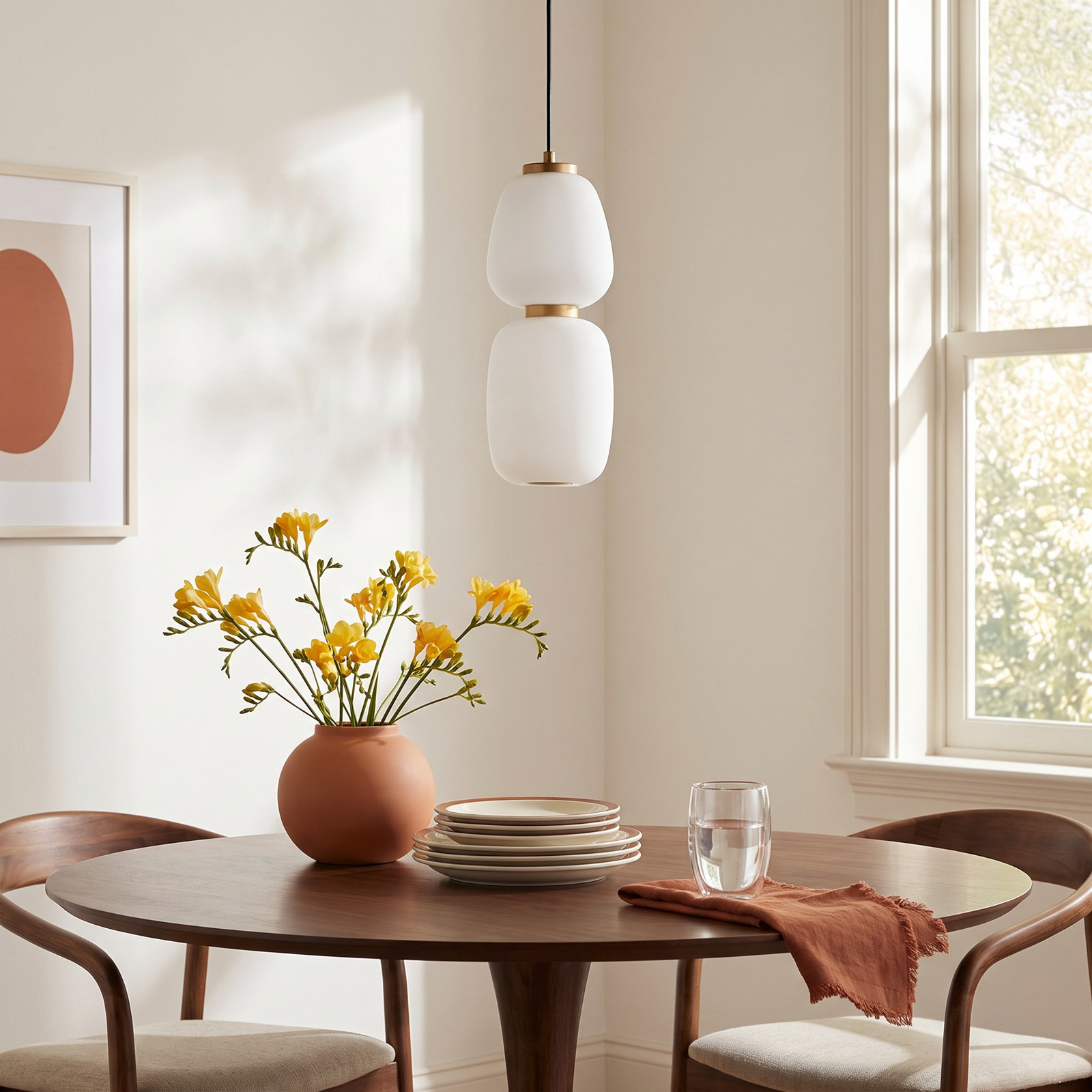 Kace Dimmable LED 2-Light Pendant