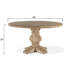 San Rafael Round Solid Wood Dining Table-1195422540-1107043547