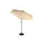Parasol de patio extérieur 9 pi avec parasol inclinable et manivelle, parasol de marché 6 baleines robustes, terrasse, cour, piscine (base non incluse)-1749122918