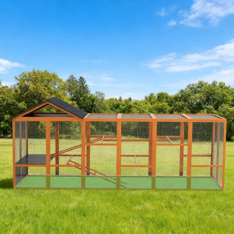 Wooden Chicken Coop For 6 - 10 Chickens