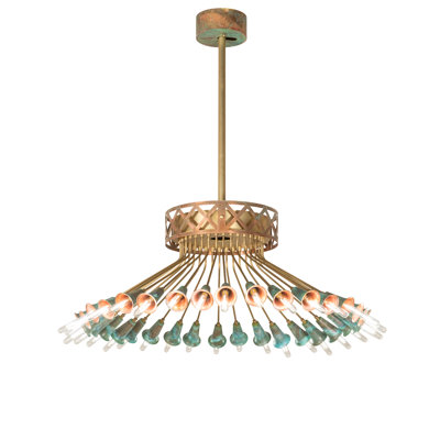 48" Wide Coyle 36 Light Chandelier