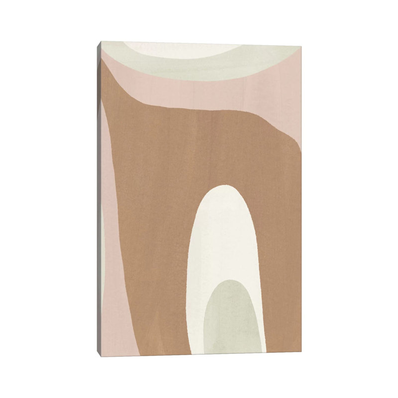 Elegant Abstraction VIII by Nadia Hassan - Painting on Canvas, 66.04 cm H x 45.72 cm W x 3.175 cm D, Wrapped Canvas