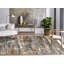 Holbeach Abstract Area Rug in Blue/Beige-513591830