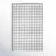 Lavande Plaid Wool Area Rug in Gray/White/Light Gray