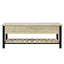 Banc de rangement à plateau rabattable avec tablette inférieure Raland-1178596872