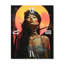 Horloge murale rétro «Retro Beauty Under Vintage Full Moon»-99633429