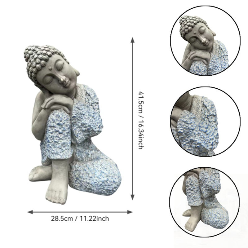 Serene Sleeping Buddha Statue