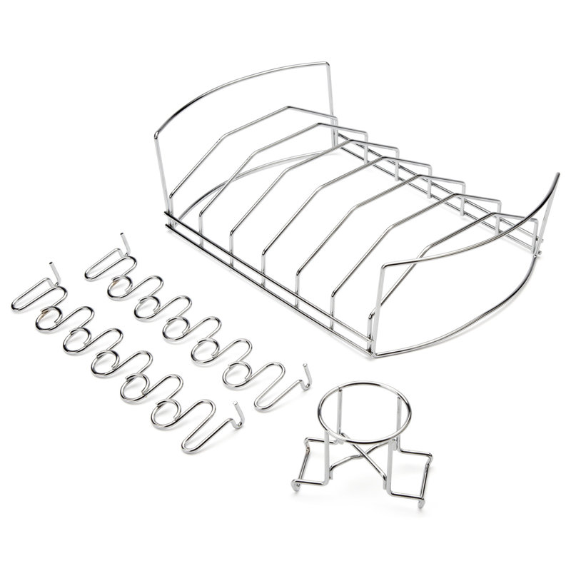 Stainless Steel Multipurpose Rib and Chicken Wing Rack