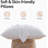 Beaupre Polyester Plush Cooling Pillow-109189470