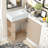 Keiler 18.6'' Single Bathroom Vanity with Ceramic Top-2038259151