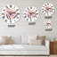 Horloge murale bohème et éclectique-93594291