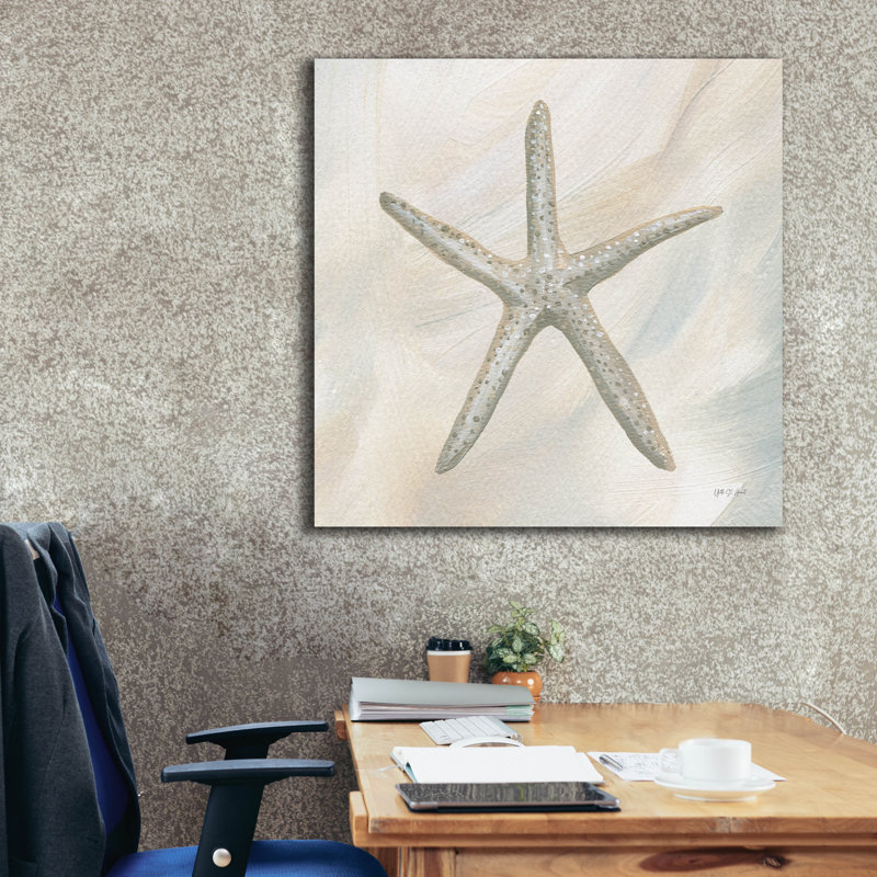 «Epic Graffiti 'Starfish 2» par Yvette St. Amant, art mural sur toile, H 37 po x l 37 po x P 1,5 po