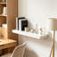 Étagères murales flottantes décoratives, fini bois rustique avec fixations invisibles, ensemble de 6, rangement polyvalent pour salon, chambre, salle de bain, cuisine