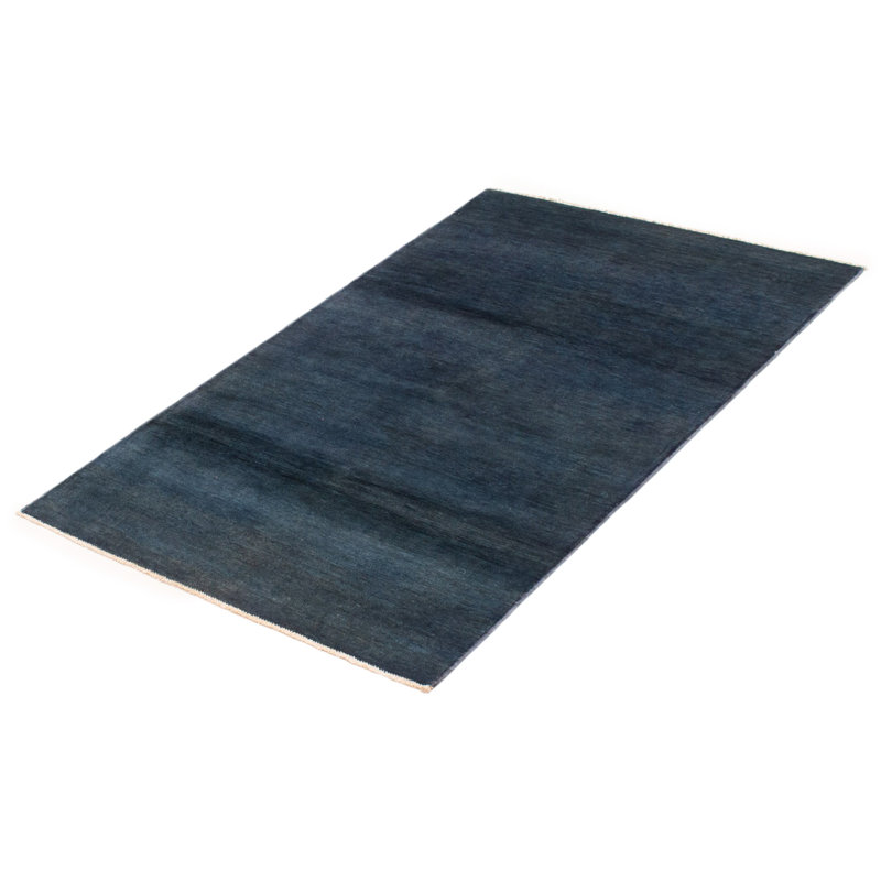 Pak Finest Gabbeh Blue Rug 3'10" x 5'11"