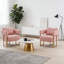 Ensemble de 2 fauteuils d'appoint rembourrés Teddy-129715221