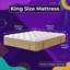 Grand matelas hybride 14 po avec mousse viscoélastique rafraîchissante LUMERIS, ressorts ensachés à 7 zones-713296469-717921292
