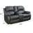 Dokkum Faux Leather Manual Recliner-1450355068