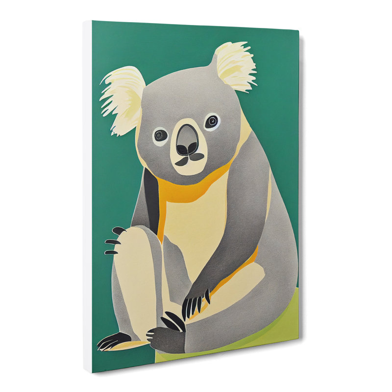 A Koala Bear - Wrapped Canvas, 50cm H x 35cm W x 3cm D