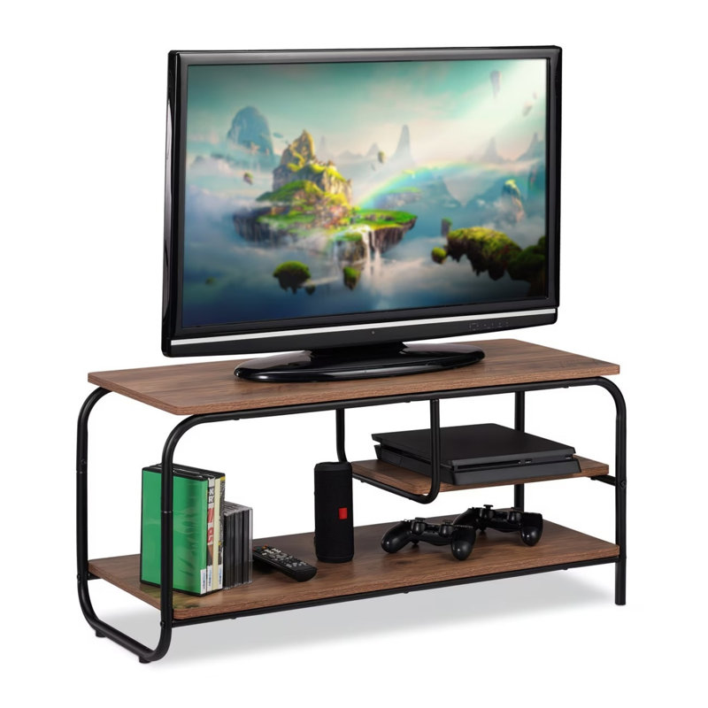 Unfinished TV Stand for TVs up to 40" with Fireplace Included