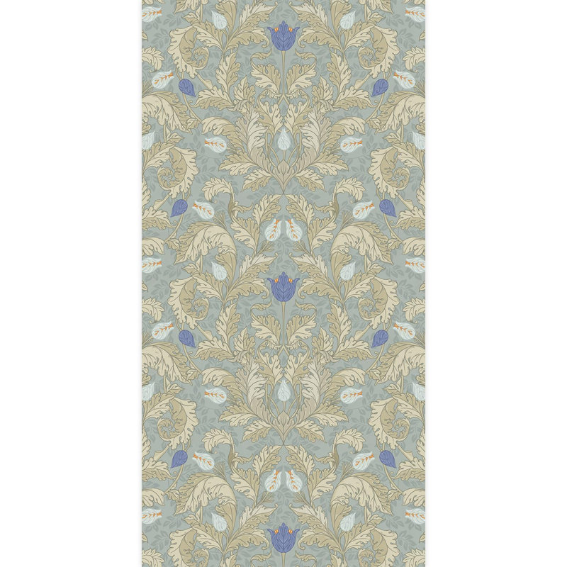 Bordure florale pelez et collez, L 96 po x l 48 po