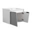Meuble-lavabo simple avec plateau Bonin 27,8 po