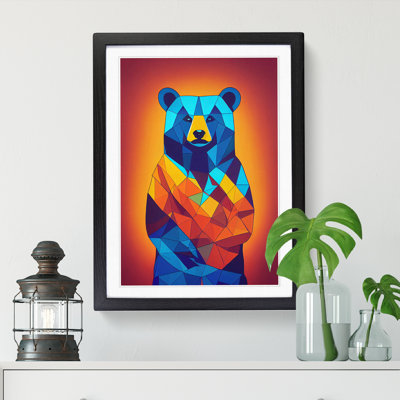 Bear Pop - Single Picture Frame Print