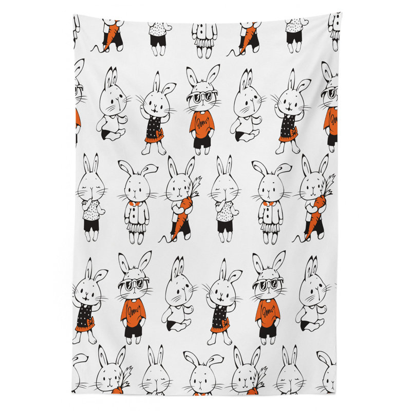 Funny Tablecloth, 84" L x 60" W