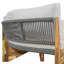 Ensemble de conversation pour 6 personnes avec coussins et table basse
