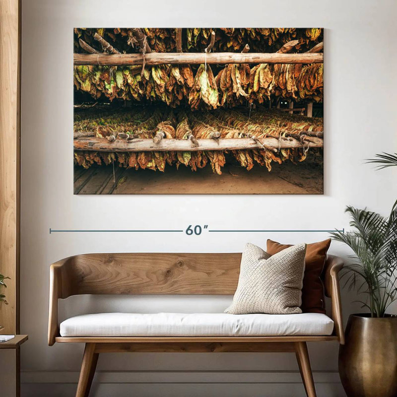 Harnek Tobacco Curing, 34" H x 51" W