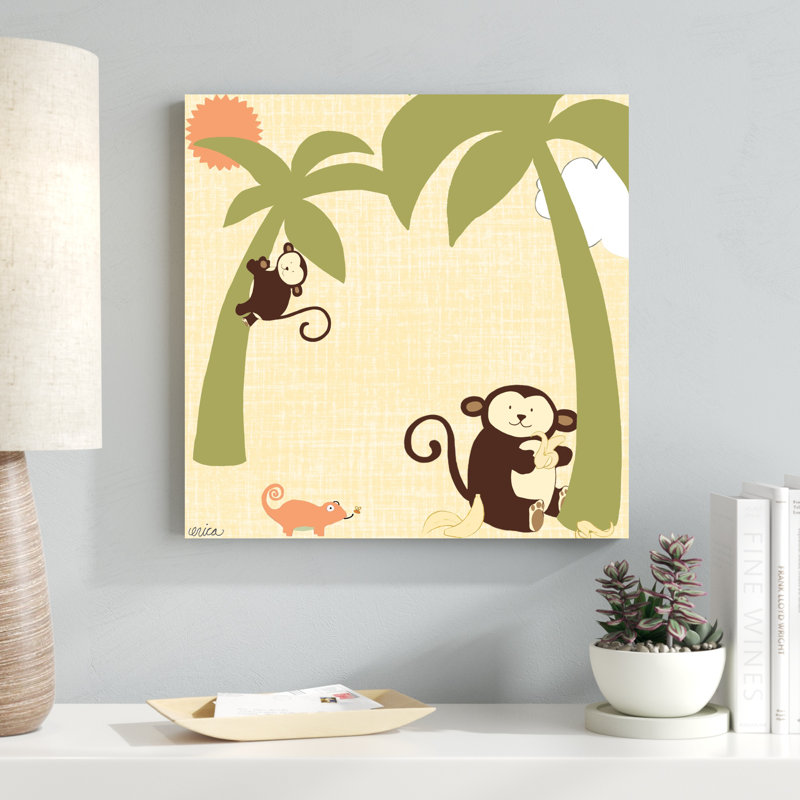 Baby Jungle II, H 20 po x l 20 po x P 1,25 po