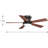 Vox 52'' Ceiling Fan with LED Lights-26210083