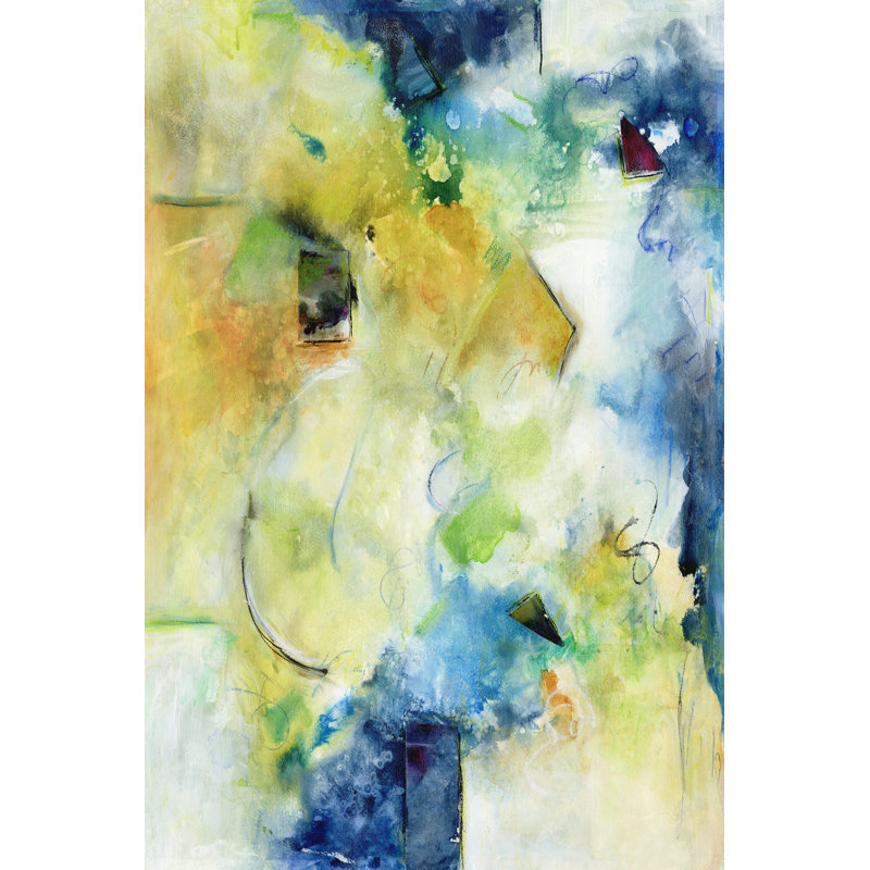 " Starlings II " by Joyce Combs Painting Print, 18" H x 12" W